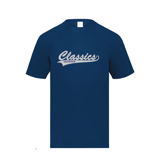 [2790.065.S-LOGO1] Men's Smooth Sport T-Shirt (Adult S, Navy, Logo 1)