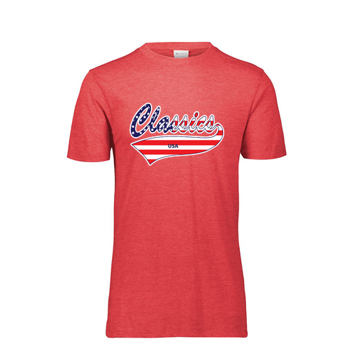 [3066.V96.S-LOGO3] Youth Ultra-blend T-Shirt (Youth S, Red, Logo 3)