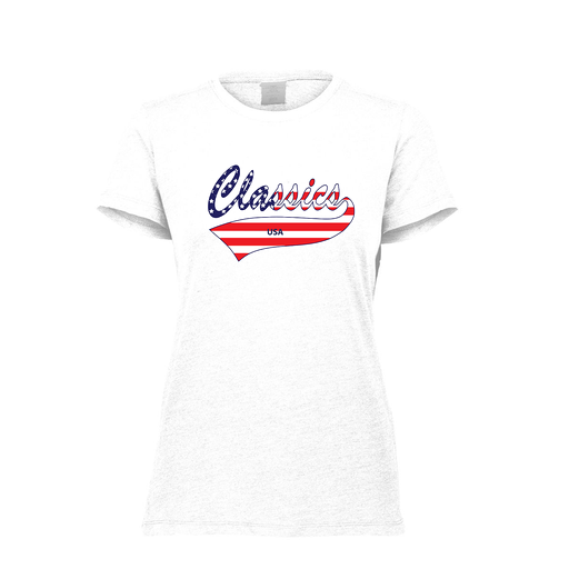 [3067.005.XS-LOGO3] Ladies Ultra-blend T-Shirt (Female Adult XS, White, Logo 3)