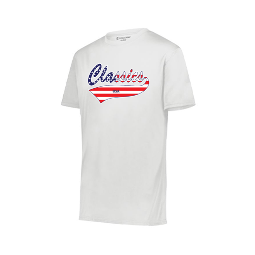 [222818.005.S-LOGO3] Men's Movement Dri Fit Shirt (Adult S, White, Logo 3)