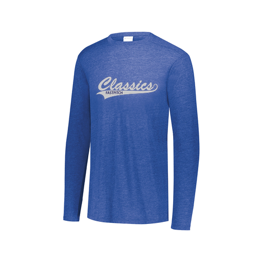 [3075.U55.XS-LOGO1] Men's LS Ultra-blend T-Shirt (Adult XS, Royal, Logo 1)