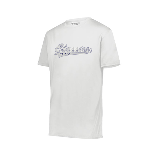 [222819.005.XXS-LOGO1] Youth Movement Dri Fit Shirt (Youth XXS, White, Logo 1)